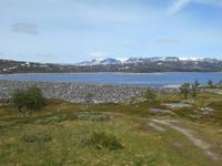 Staudamm des Sysenvatn (SIMA Kraftwerk)