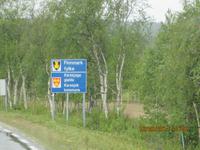 in Norwegen angekommen