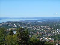 Ausblick vom Rica Holmenkollen Park Hotel in Oslo