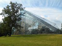 Freilichtmuseum Hedmark in Hamar (Alte Domkirche mit Glasdach)