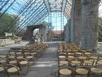 Freilichtmuseum Hedmark in Hamar (Alte Domkirche mit Glasdach)