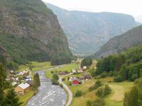 Fahrtimpressionen mit der Flåmbahn