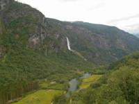 Fahrtimpressionen mit der Flåmbahn