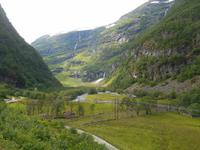 Fahrtimpressionen mit der Flåmbahn