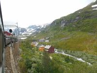 Fahrtimpressionen mit der Flåmbahn