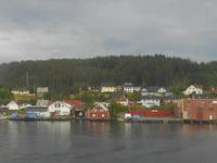 Fahrt mit der Hurtigrute (Abschied von Florø)