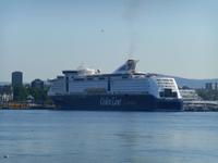 Fährschiff der Color-Line in Oslo