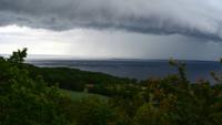 019 Vätternsee, Gewitterwolken