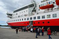 163 Stokmarknes, Hurtigrutenschiff Polarlys