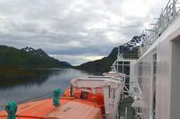 170 Lofoten, Einfahrt in den Raftsund