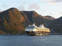 vor dem Hafen von Honningsvaer