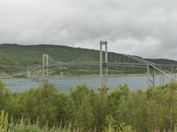 Pause an der Tjeldsundbrücke
