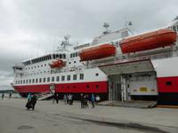Fahrt mit dem Hurtigruten-Schiff Nordnorge