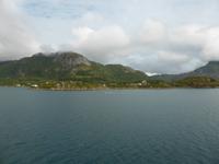 Fahrt mit dem Hurtigruten-Schiff 