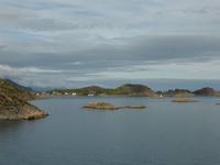Fahrt mit dem Hurtigruten-Schiff 