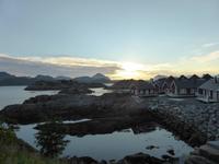  Blick auf die Unterkünfte im Statles Rorbusenter Mortsund