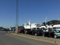 im Fährhafen von Svolvaer