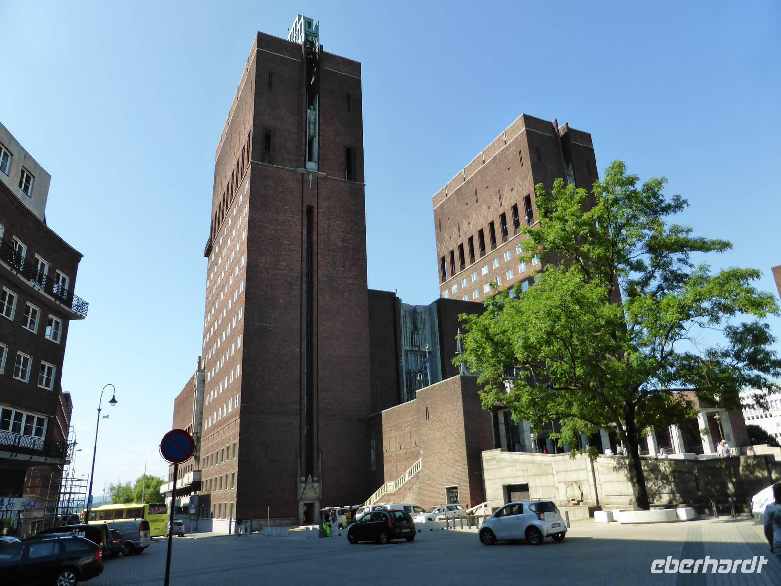Oslo - das Rathaus