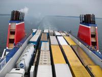 Auf der Fähre nach Göteborg