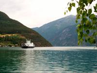 Kreuzfahrt auf dem Sognefjord