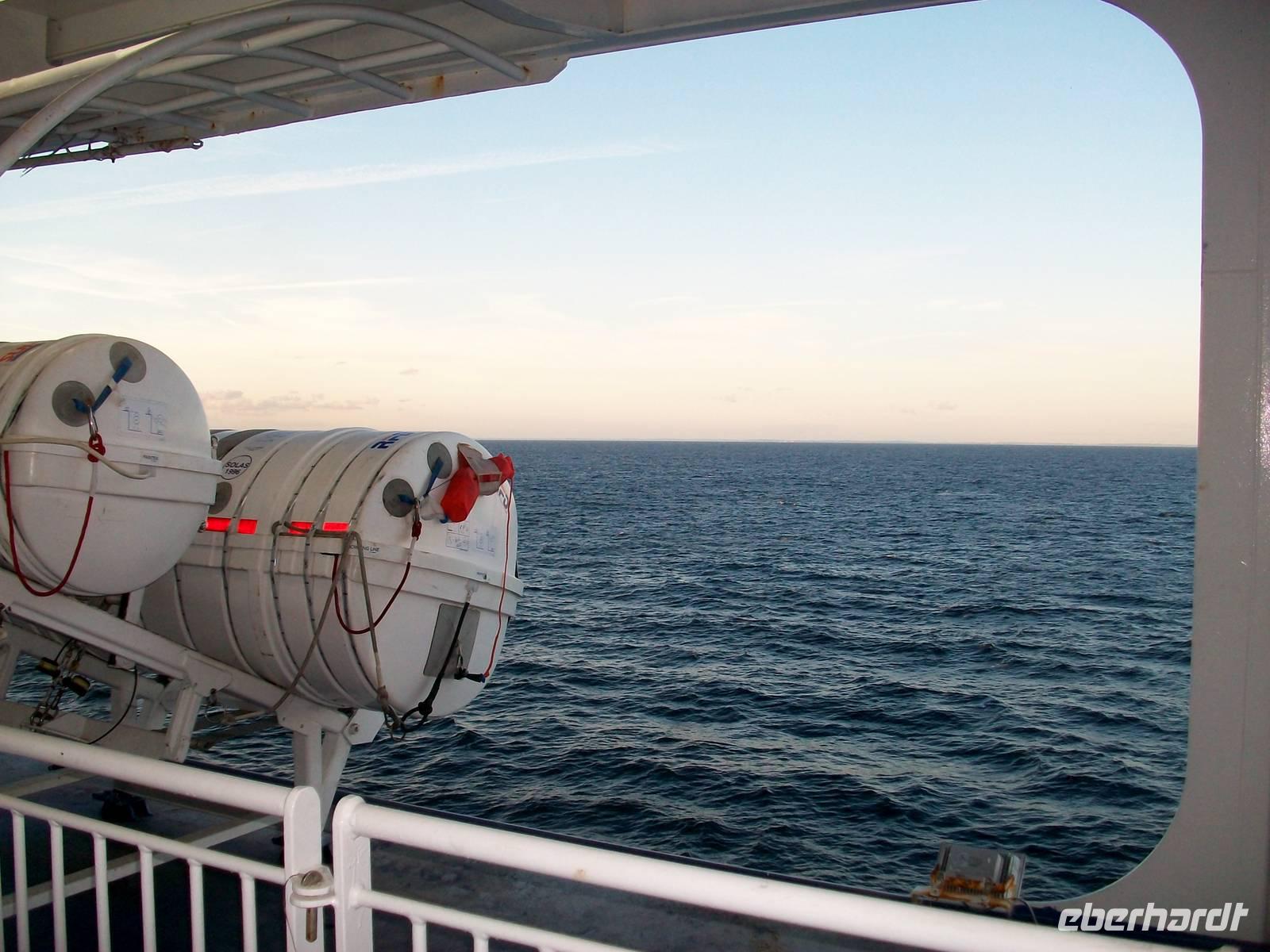 Auf der Fähre nach Kiel