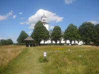 Kirche und Runenstein in Rök