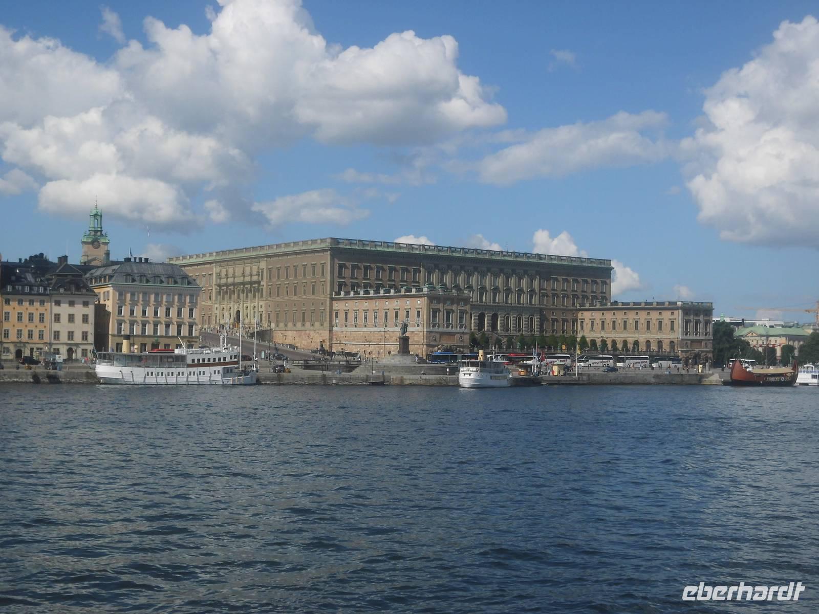 Stockholm - Blick zum Schloss