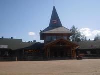 Am Polarkreis beim Weihnachtsmann