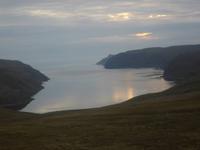 Blick von weitem auf's Nordkap