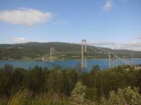 Tjeldesundbrücke auf die Vesteralen
