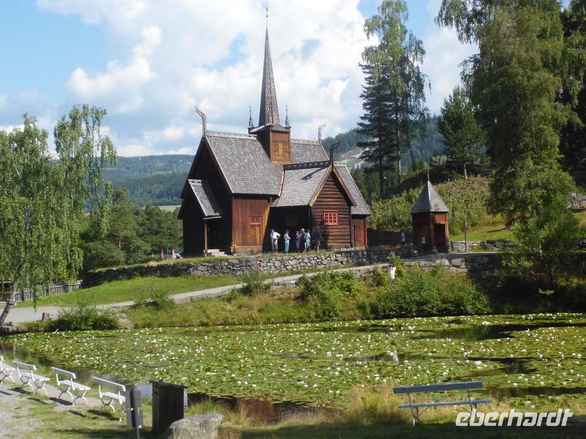 Stabkirche von Gamro in Maihaugen