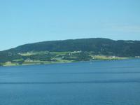 Liebliche Landschaft am Trondheimfjord