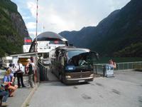 Unser Bus in Gudvangen