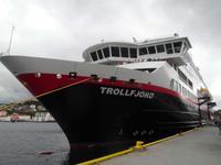 Wir fuhren mit der MS Trollfjord