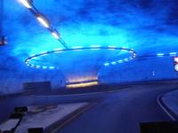 Im Tunnel zur Hardangerbrücke