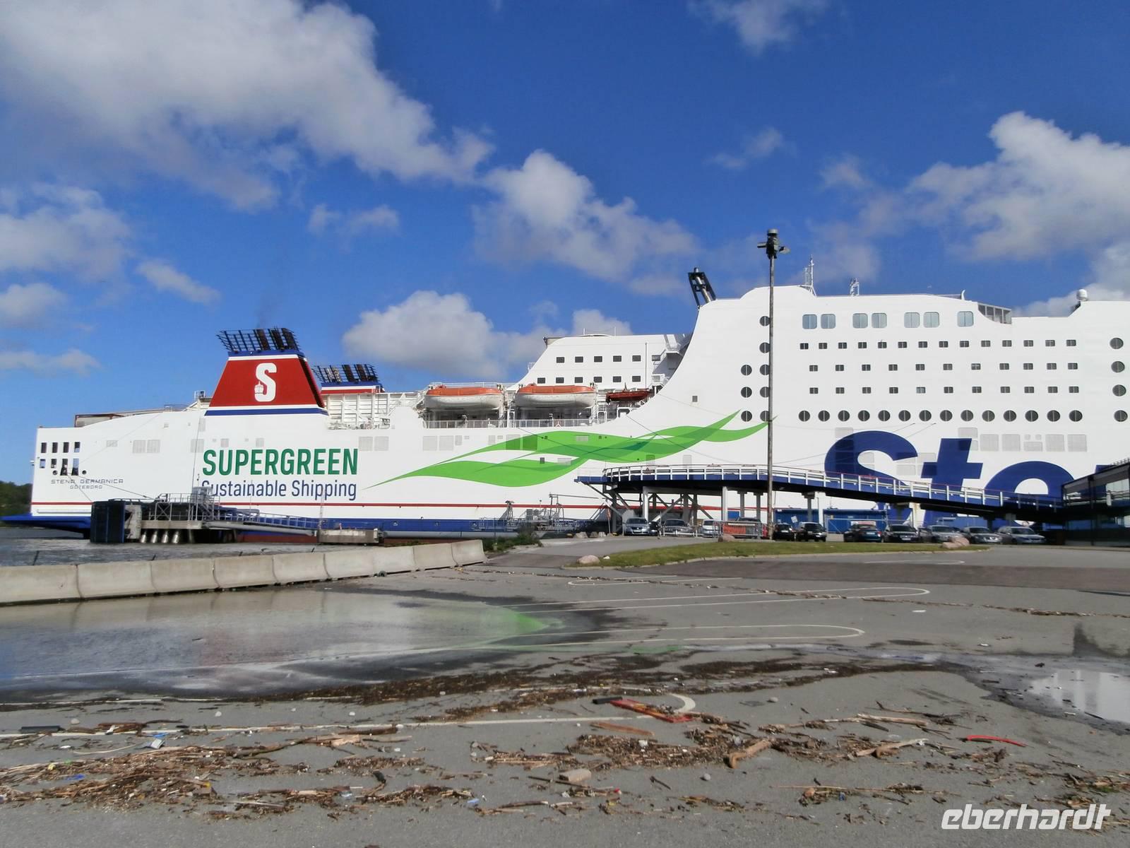 Ankunft in Göteborg