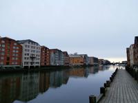 Speicherhäuser am Nidelv Trondheim