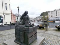 Alesund-Walfischdenkmal