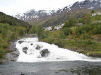 Hellafossen in Hellesylt