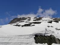 an der Djupvasshytta im Schnee