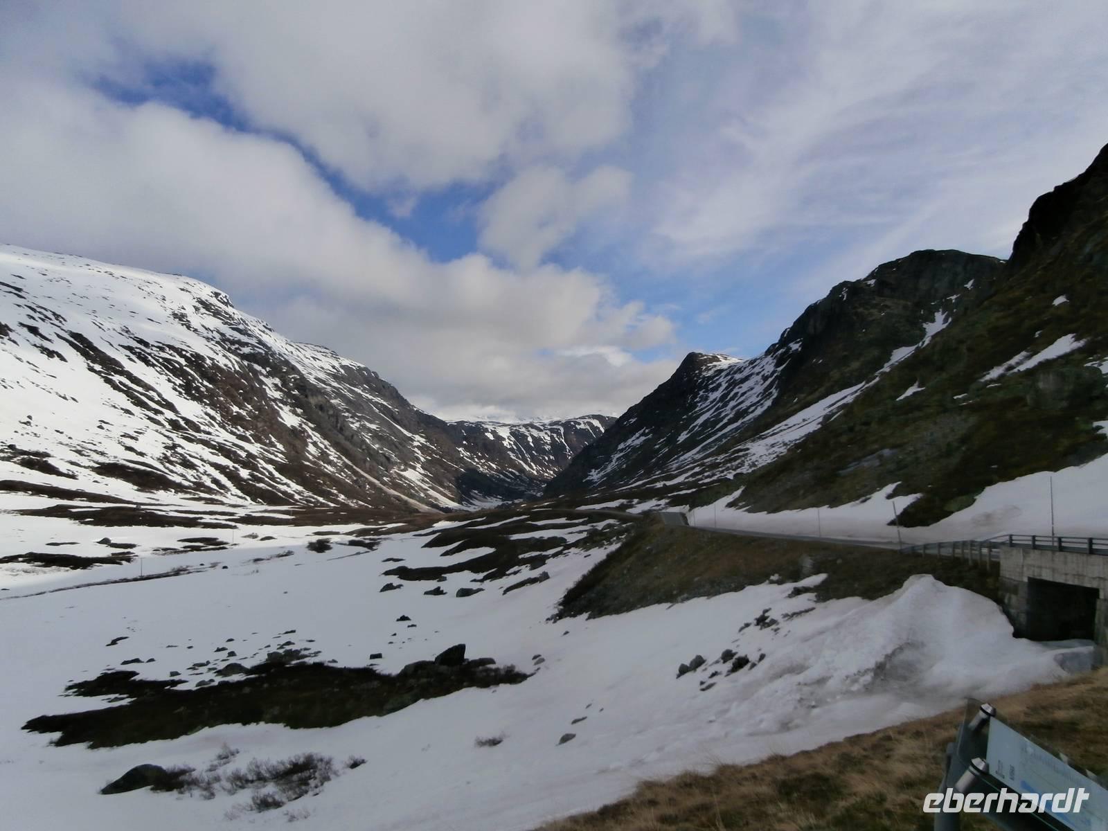 Fahrt übers Sognefjell