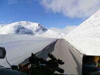 Fahrt übers Sognefjell Juni 2015