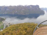 Blick vom Aussichtspunkt Stegasteinen