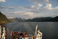 Abendstimmung im Fjord, Norwegen