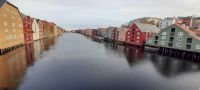 Alte Speicherhäuser am Nidelv