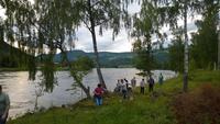 Am Fluss in Oder