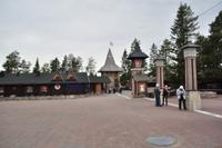Am Polarkreis in Rovaniemi