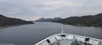 Anfahrt auf Bergen - Sonderroute wegen gutem Wetter
