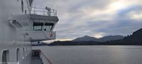 Anfahrt auf Bergen - Sonderroute wegen gutem Wetter