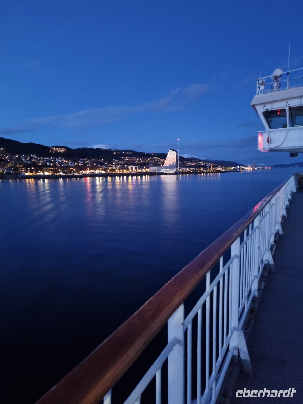 Ankunft in Molde...